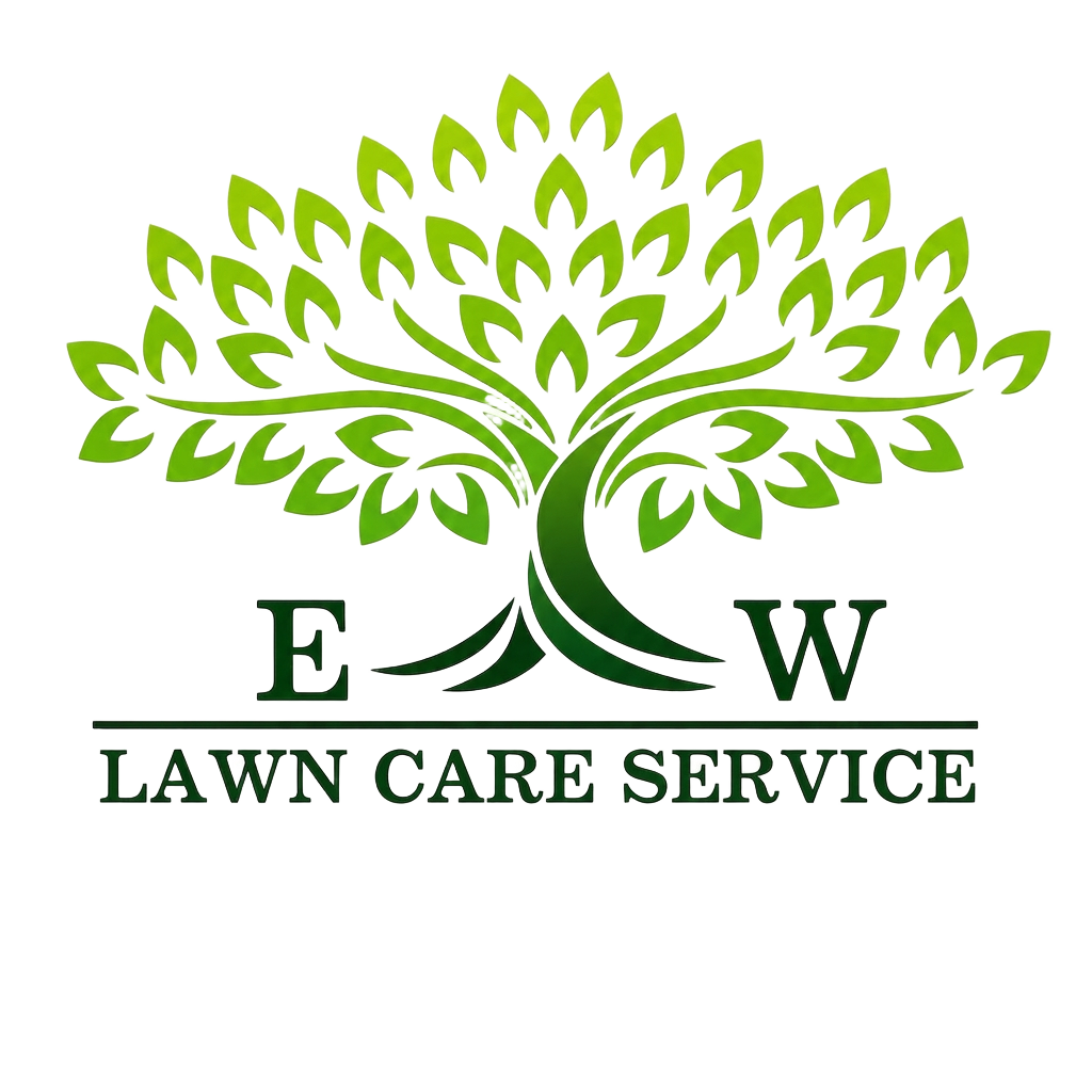 E W Lawn Care Services logo